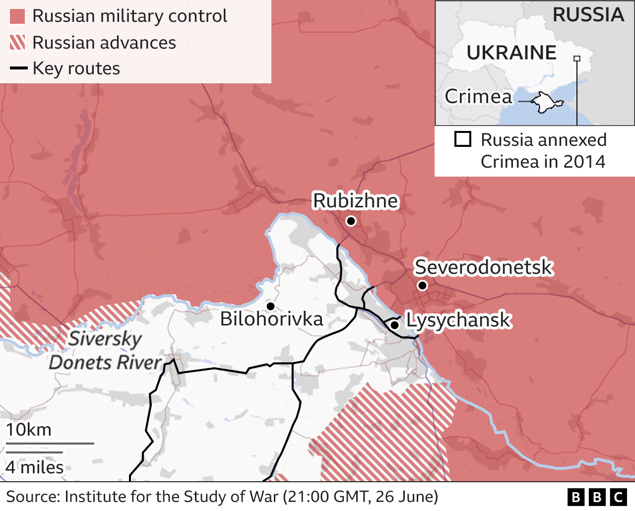 Ukraine war: What Severodonetsk's fall means for the conflict - BBC News