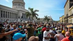 Протесты в Гаване