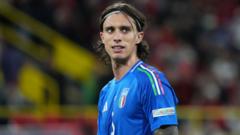 Italy defender Calafiori set for Arsenal medical