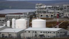 Газовый и нефтяной терминал