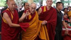 The Dalai Lama said his comments were a joke lost in translation
