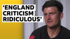 Criticism of England at Euros ‘a bit ridiculous’ – Maguire