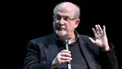Nhà văn Salman Rushdie 