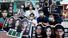 активисты Гонконга