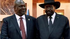 Salva Kiir na Machar