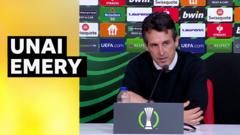 Villa must accept Conference League defeat – Emery