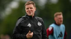 Howe ‘committed’ to Newcastle amid England job links