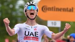 Pogacar recovers to earn first Giro stage win
