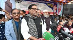 আওয়ামী লীাগ সাধারণ সম্পাদক ওবায়দুল কাদের