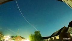 Watch: Timelapse captures Perseid meteor shower