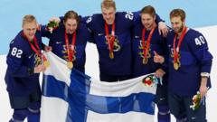 Финские хоккеисты впервые в истории выиграли Олимпиаду