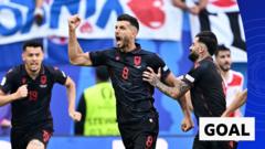 ‘Extraordinary’ – Albania’s Gjasula scores late equaliser after own goal