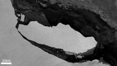 antarctica iceberg found antarctica iceberg found