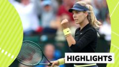 Boulter beats Raducanu to make final