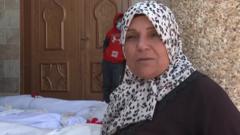 Ibu Palestina mencari anak kesayangan di antara tumpukan mayat kuburan massal