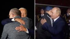 Watch the emotional moment when prisoners came home
