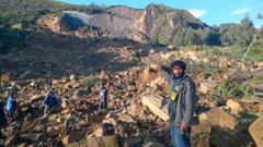Many feared dead in massive Papua New Guinea landslide