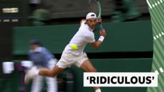 Djokovic applauds Musetti’s ‘ridiculous’ shot