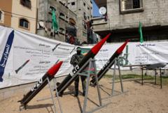 Hamas, saldırılarında roketleri yoğun olarak kullanıyor.