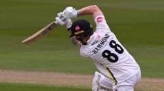 Gloucestershire in front against Middlesex