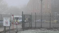 Two in hospital after Derbyshire pyrotechnics factory fire - BBC News