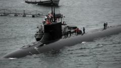 BREMERTON, WA, USA: The Seawolf-class attack submarine USS Connecticut (SSN 22) returns to port at Naval Base Kitsap29/04/2011 US Navy / handout