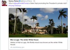 US Embassy 'promotes Trump's Florida Resort' - BBC News