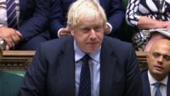 Boris Johnson menghadapi penentangan di parlemen terkait Brexit.