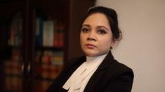 Shagufta Ahmed in a legal suit