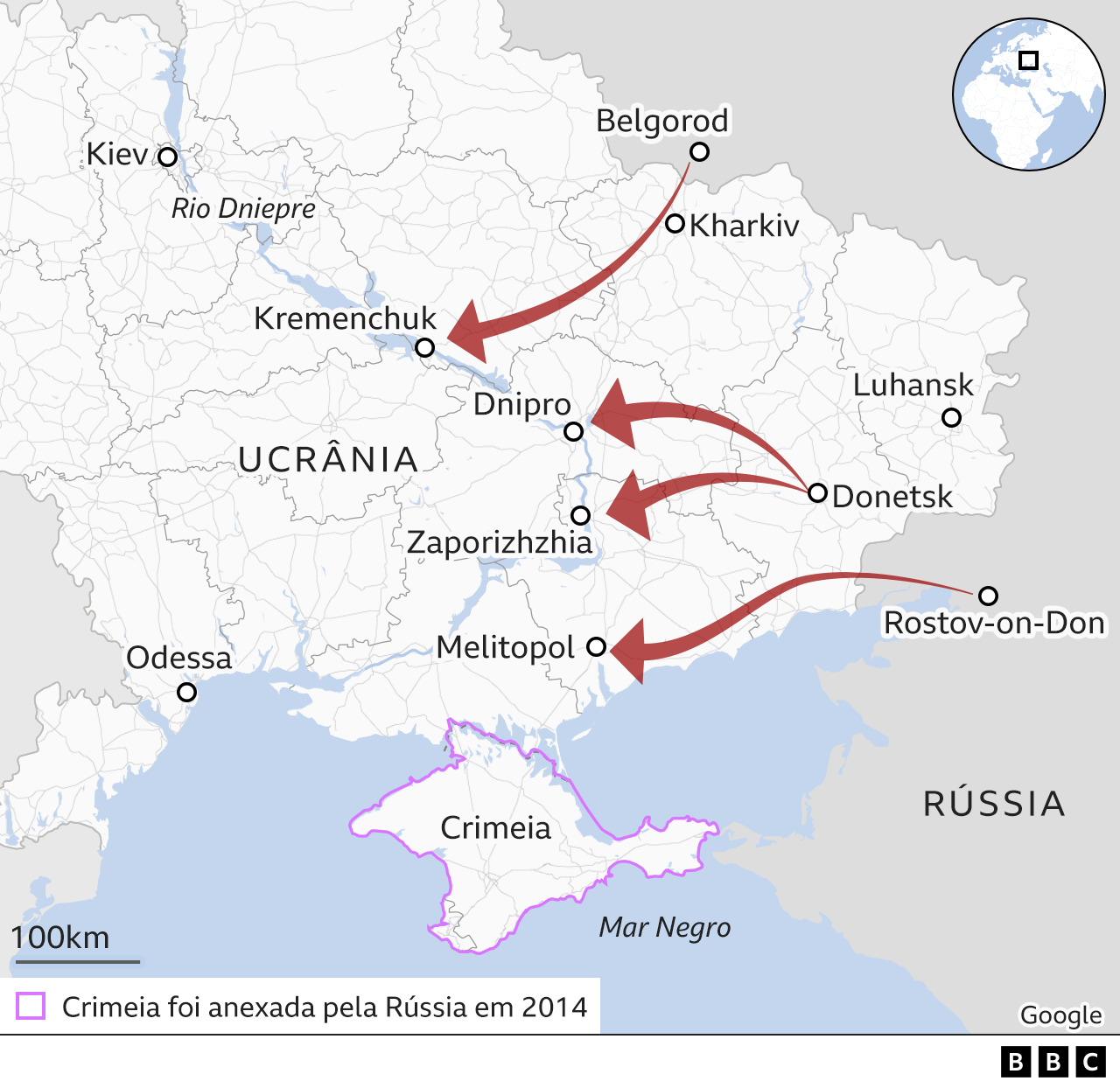 Rússia Invade Ucrânia: Fortes Explosões Atingem Capital; Invasão Deixa ...