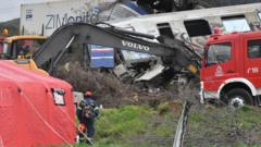 Noticias Chihuahua PAUSA.MX Suman 36 muertos por choque de trenes en Grecia; así quedó la zona del desastre Accidente ferroviario en Grecia