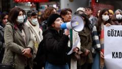 16 Mart 2022 Kadın hakları protestosu İzmir