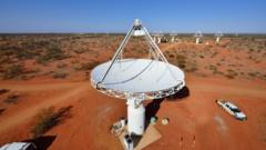 telescope in Australia.