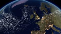 Storm Brendan Cuts Power To Homes And Affects Travel - BBC News