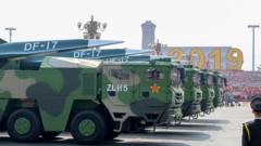 China's hypersonic glide vehicles featured in a 2019 Beijing parade