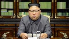 Indongozi ya Korea ya Ruguru Kim Jong-un