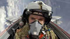 Украјински пилот који руши руске пројектиле