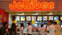 Jollibee restaurant in Manila