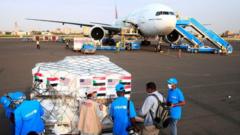 Vaccines being delivered to Sudan via Covax