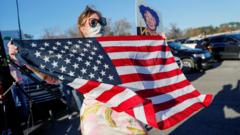 Перед митингом Камалы Харрис