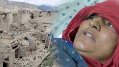 Động đất ở Afghanistan: 'Tôi mất 19 thành viên trong gia đình'