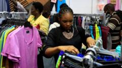 Kenya is a thriving market for second-hand clothe