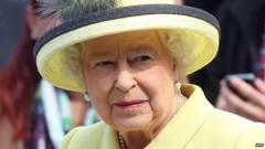 Queen Nazi salute film: Palace 'disappointed' at use - BBC News