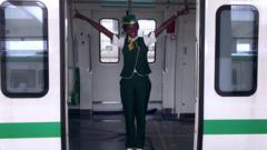 Nigerian woman train driver