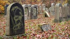 Jewish tombstones defaced in Randers, 10 Nov 19