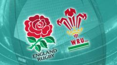 England and Wales rugby team logos