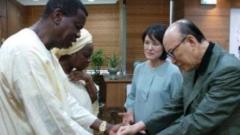 Pastor David Yonggi , iyawo rẹ, Pastor E A Adeboye, iyawo rẹ