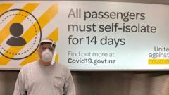 Пассажир в аэропорту в Новой Зеландии (архивное фото)