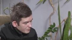 Эмиль Чечко. Скриншот интервью в программе на телеканале "Беларусь 1"