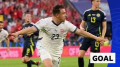 Shaqiri ‘wonderstrike’ brings Switzerland level